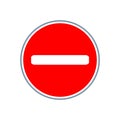 All types of traffic icon symbols white background. Right sign and left sign no parking