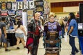 All Ages Cosplayers and fans at the Comic Expo