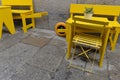 The all yellow set - Tui Royalty Free Stock Photo
