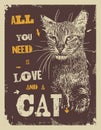 All you need is love and a cat