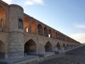 Allah Verdi Khan bridge in Isfahan,Iran