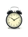 Allarm clock on white background