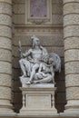 Allegorical sculpture of America and Australia, Vienna