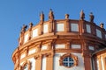 Allegories standing at the roof Royalty Free Stock Photo