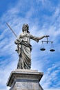 Lady Justice Royalty Free Stock Photo