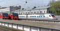 Allegro high-speed train in Saint-Petersburg