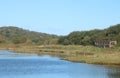 Allen Hide, Leighton Moss RSPB reserve Silverdale Royalty Free Stock Photo