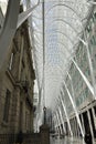 Brookfield Place Atrium interior from Toronto in Ontario Province Canada Royalty Free Stock Photo