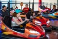 ALLENTOWN, PA - OCTOBER 22: Bumper Cars at Dorney Park in Allentown, Pennsylvania