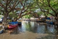 Alleppey boat jetty, Kerala, India