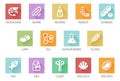 Allergen Food Major Allergy Icons Royalty Free Stock Photo