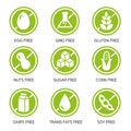 Allergens Icons