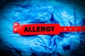 Allergy On Blue Protectice Gloves