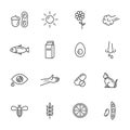 Allergy Icons