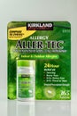 Kirkland Aller-tec allergy medication Royalty Free Stock Photo