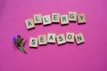 Allergy Season, concept of hay fever Royalty Free Stock Photo