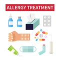 Allergy treatment and medical care