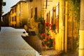 Alley architecture Saint Jean de Cole Dordogne Royalty Free Stock Photo