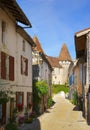 Alley architecture Saint Jean de Cole Dordogne France Royalty Free Stock Photo