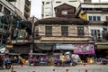 An alley in Bangkok`s Chinatown