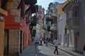 Alley in Cartagena, Colombia