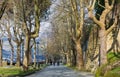 Alley In the center of Orvieto, Italy