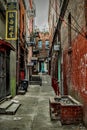 Alley, Chinatown, San Francisco, California Royalty Free Stock Photo