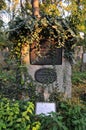 Graves in the old Jewish cemetery in Wroclaw, Wroclaw, Poland, Europe 2018
