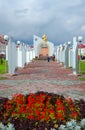 Alley of Heroes, Senno, Vitebsk region, Belarus