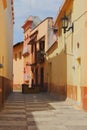 Alley in the magic town of el oro, mexico I