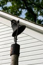 A one room school house  bell in alley mill Spring Royalty Free Stock Photo