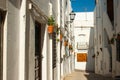 Alley in Mojacar spain Royalty Free Stock Photo