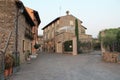 An alley of the nice village of Borghetto sul Mincio Valeggio sul Mincio, Verona - Italy