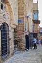 Alley in old Jaffa