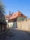 Alley in the old town of Bautzen, Saxony, Germany Royalty Free Stock Photo