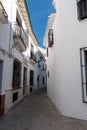 Alley of Priego de Cordoba in Andalucia in Spain Royalty Free Stock Photo