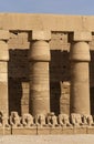 Alley of the ram-headed Sphinxes. Karnak Temple.