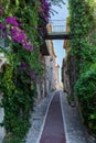 Alley in Saint-Paul-de-Vence, Provence, France Royalty Free Stock Photo