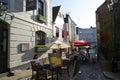 Alley shops and restaurants in Windsor England