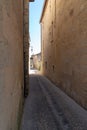 Alley small street of Saint-Emilion in Gironde France Royalty Free Stock Photo