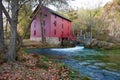 Alley spring missouri in fall