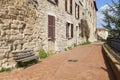 Alley in a typical Italian village Royalty Free Stock Photo