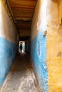 Alley Way in Fez Medina Royalty Free Stock Photo