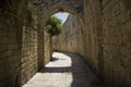The alleys of the Old City of Jerusalem, and the Holy Land
