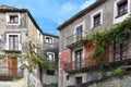 Narrow alleyway in the old town of Morano Calabro