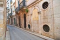 Alleyway. Andria. Puglia. italy. Royalty Free Stock Photo