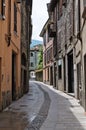 Alleyway. Bobbio. Emilia-Romagna. Italy.