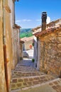 Alleyway. Cancellara. Basilicata. Italy.