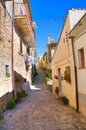 Alleyway. Cancellara. Basilicata. Italy.