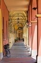 Alleyway. Cento. Emilia-Romagna. Italy. Royalty Free Stock Photo